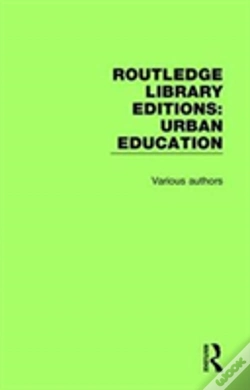 Capa do artigo Routledge Library Editions: Urban Education
