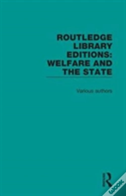 Capa do artigo Routledge Library Editions: Welfare And The State