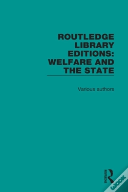 Capa do artigo Routledge Library Editions: Welfare And The State