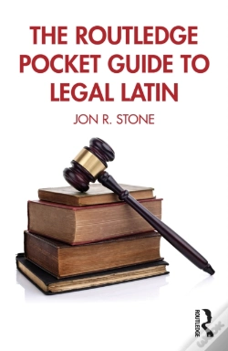 Capa do artigo Routledge Pocket Guide To Legal Latin