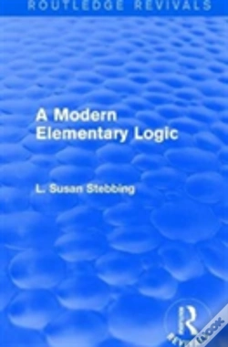 Capa do artigo Routledge Revivals: A Modern Elementary Logic (1952)
