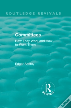 Capa do artigo Routledge Revivals: Committees (1963)