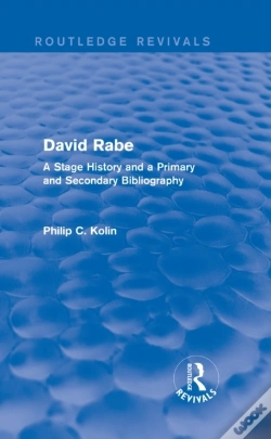Capa do artigo Routledge Revivals: David Rabe (1988)