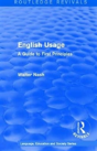 Routledge Revivals: English Usage (1986) - Preview