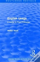 Routledge Revivals: English Usage (1986)