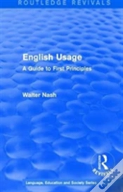 Capa do artigo Routledge Revivals: English Usage (1986)