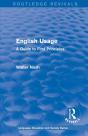 Routledge Revivals: English Usage (1986) - Preview