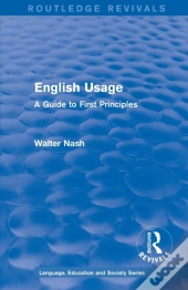 Routledge Revivals: English Usage (1986)