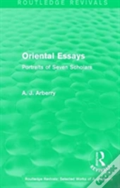 Routledge Revivals: Oriental Essays (1960)