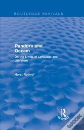 Routledge Revivals: Pandora And Occam (1992)