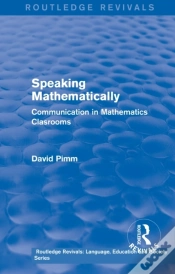Capa do artigo Routledge Revivals: Speaking Mathematically (1987)