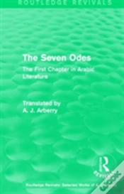 Capa do artigo Routledge Revivals: The Seven Odes (1957)