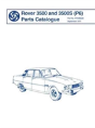Rover Parts Catalogue: Rover 3500 & 3500s (P6) - Preview