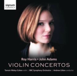 Capa do artigo Roy Harris/John Adams: Violin Concertos - CD