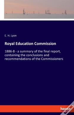 Capa do artigo Royal Education Commission
