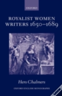 Capa do artigo Royalist Women Writers, 1650-1689