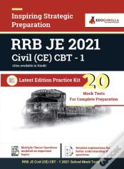 Rrb Je Civil (Ce) Cbt- 1 2021 20 Mock Test Latest Edition Practice Kit