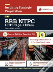 Rrb Ntpc Cbt Stage-1 Exam 2021 Vol. 1 10 Mock Test + 3 Previous Year Papers