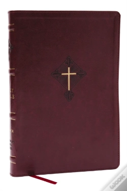 Capa do artigo Rsv2ce, Thinline Large Print Catholic Bible, Crimson Leathersoft, Comfort Print