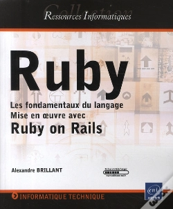 Capa do artigo Ruby ; Les Fondamentaux Du Langage ; Mise En Œuvre Avec Le Framework Rails