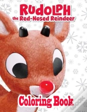 Capa do artigo Rudolph The Red-Nosed Reindeer Coloring Book