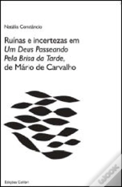 Capa do artigo Ruínas e Incertezas em "Um Deus Passeando pela Brisa da Tarde", de Mário de Carvalho