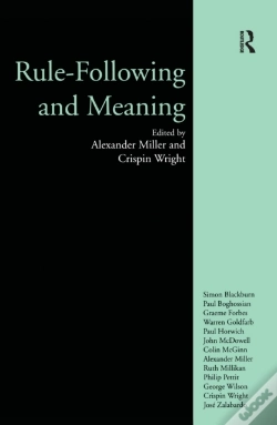 Capa do artigo Rule-Following And Meaning