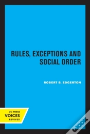 Capa do artigo Rules, Exceptions, And Social Order