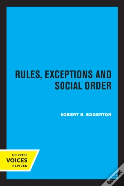 Capa do artigo Rules, Exceptions, And Social Order