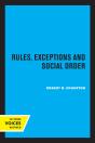 Rules, Exceptions, And Social Order - Preview