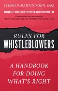 Rules For Whistleblowers