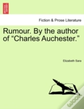 Rumour. By The Author Of 