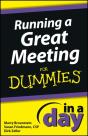 Running A Great Meeting In A Day For Dummies - Preview