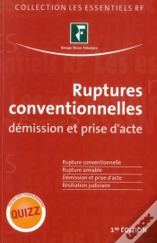 Capa do artigo Ruptures Conventionnelles - Demission Et Prise D