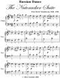 Russian Dance Nutcracker Suite Easy Piano Sheet Music - Preview
