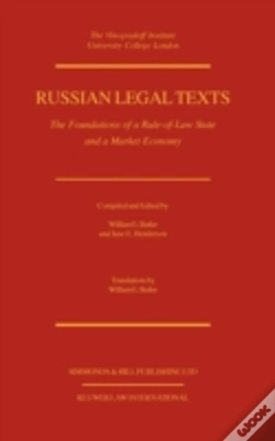 Capa do artigo Russian Legal Texts