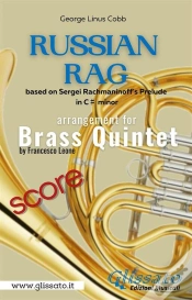 Capa do artigo Russian Rag - Brass Quintet (Score)