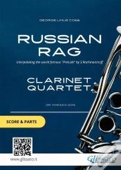 Capa do artigo Russian Rag - Clarinet Quartet Score & Parts