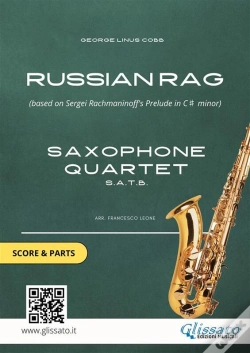 Capa do artigo Russian Rag - Saxophone Quartet Score & Parts