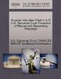 Russian Volunteer Fleet V. U S U.S. Supreme Court Transcript Of Record With Supporting Pleadings - Preview