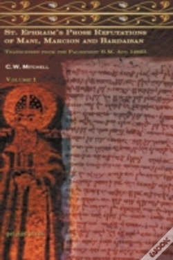 Capa do artigo S. Ephraim'S Prose Refutations Of Mani,