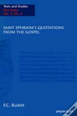 Capa do artigo S. Ephraim'S Quotations From The Gospel