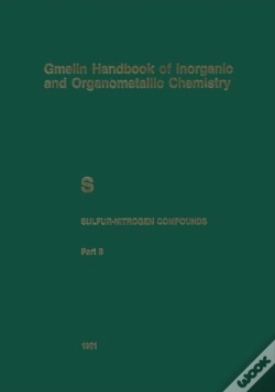 Capa do artigo S Sulfur-Nitrogen Compounds