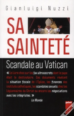 Capa do artigo Sa Sainteté ; Scandale Au Vatican : Les Documents Secrets De Benoît Xvi