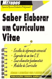 Capa do artigo Saber Elaborar um Curriculum Vitae
