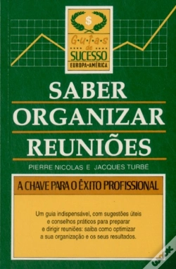 Capa do artigo Saber Organizar Reuniões