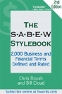 Sabew Stylebook - Preview