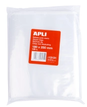 Capa do artigo Saco Transparente Apli C/Zip 18X25 C/100 13131