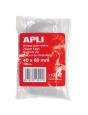 Saco Transparente Apli C/Zip 4X6Cm C/100 13247 - Preview