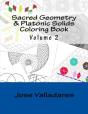 Sacred Geometry & Platonic Solids Coloring Book - Preview